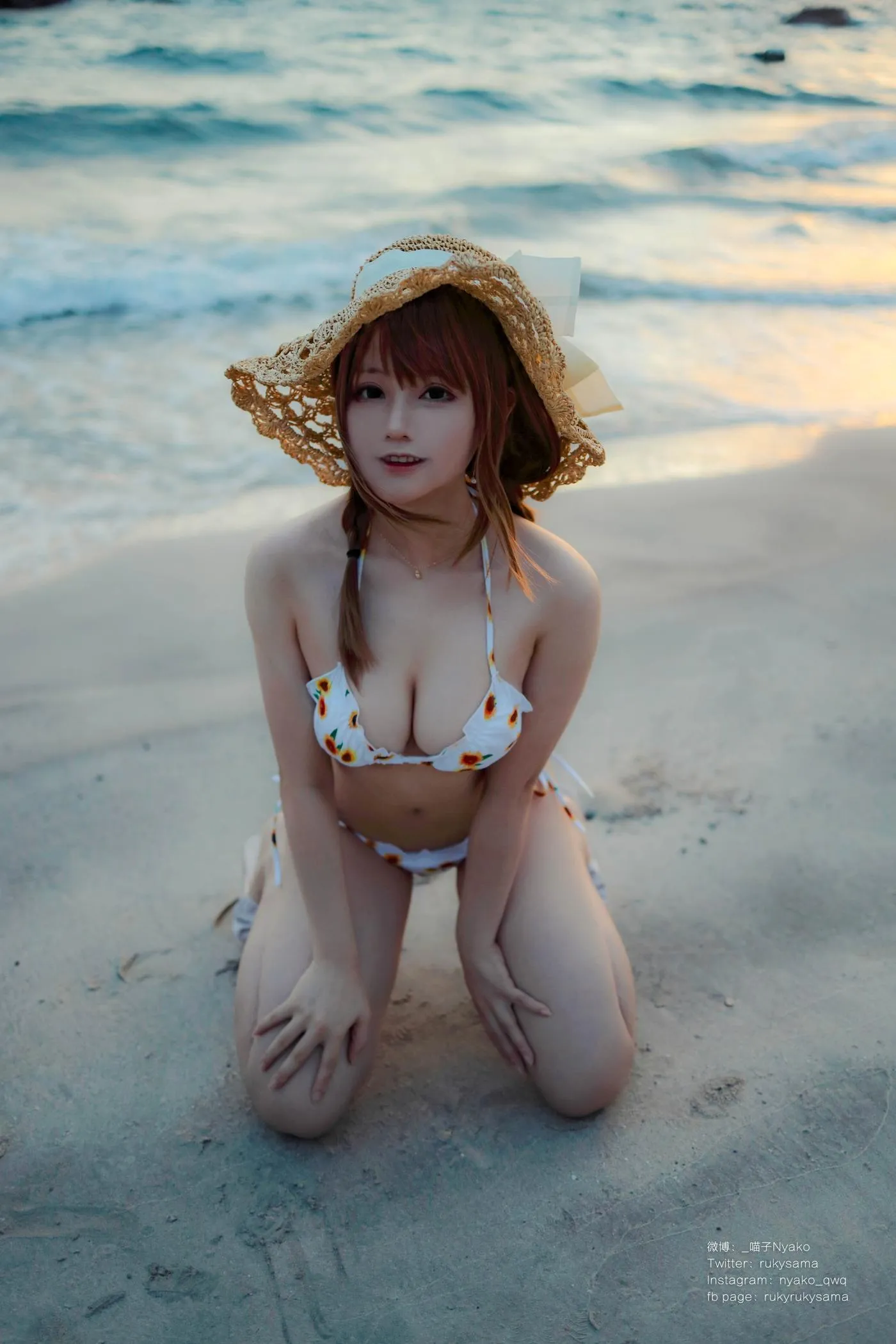 Nyako喵子 – NO.57 向日葵比基尼 [66P]插图8